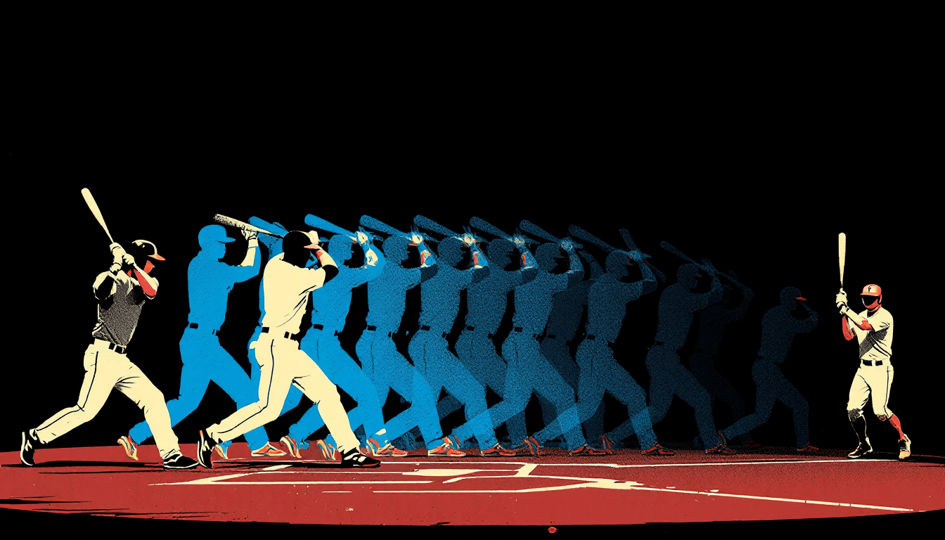 Stylised illustration for Most Career Hits in MLB History