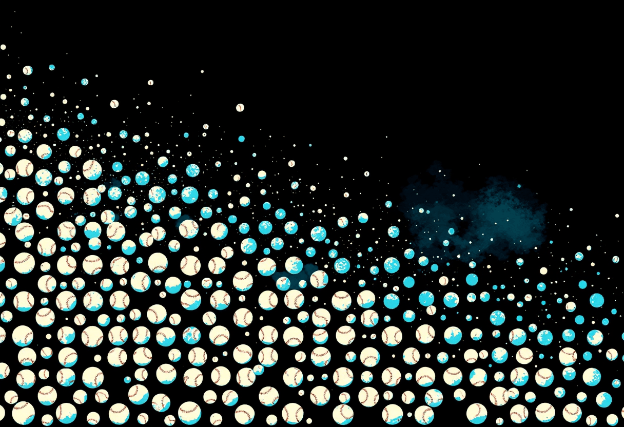 Editorial illustration: Most Career Hits in MLB History